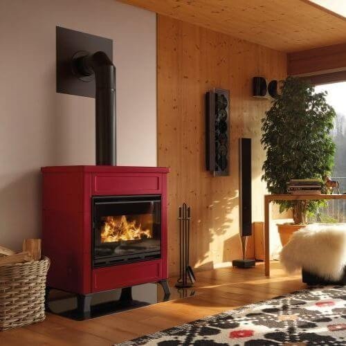 Poêle à bois PALAZZETTI Elsa Star 6kW avec stockage de chaleur