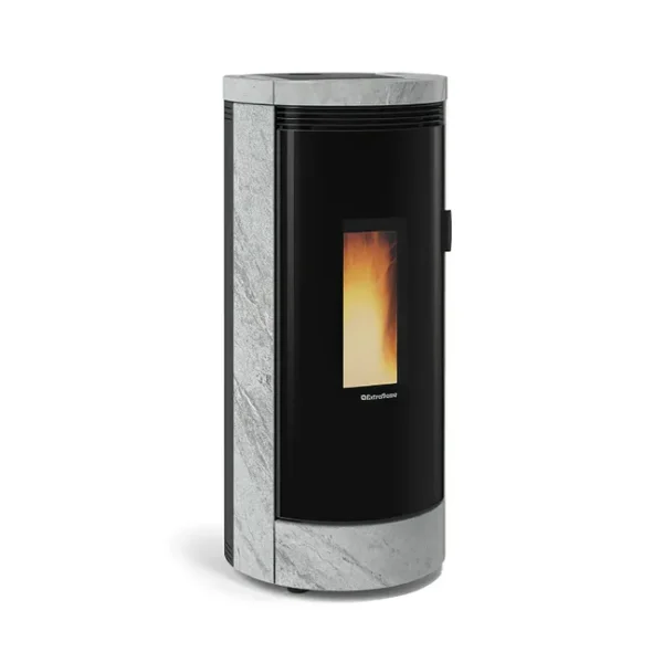 Poêle à granulés EXTRAFLAME Debby cx gris 9.7 kW