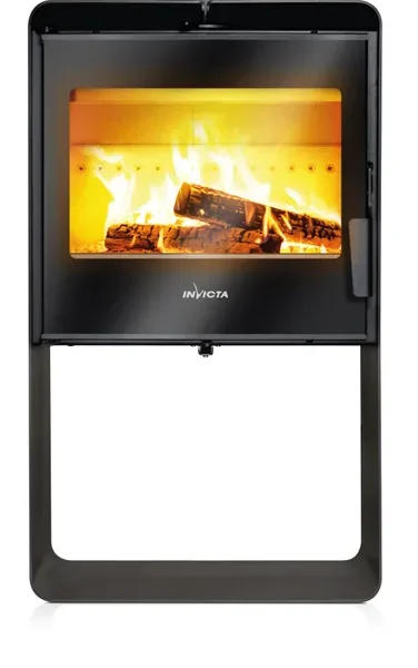 Poêle à bois INVICTA Boree noir 7.5 kW