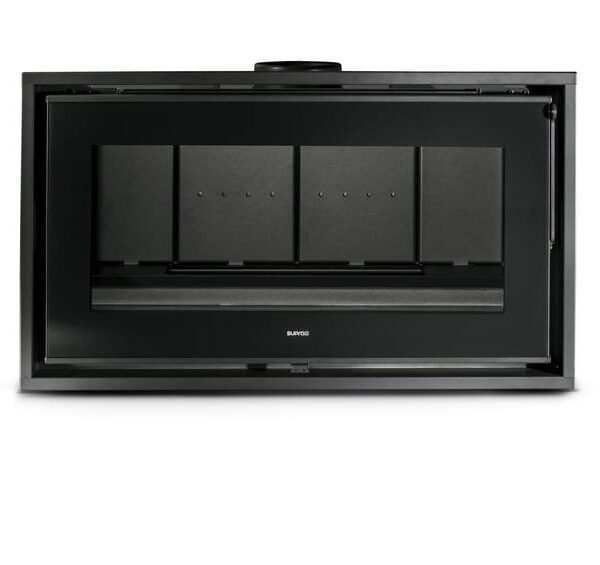 Insert à bois façade droite SUPRA Neo 100 e 10 kW