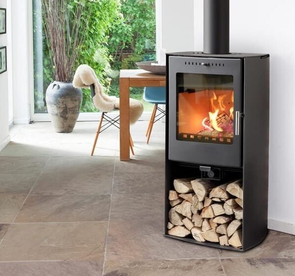 Poêle à bois ADURO 19 noir 5 kW