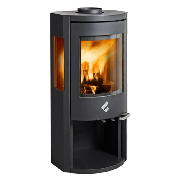 Poêle à bois Ravelli Dafne View 5.3 kW Sortie Fumée Supérieure